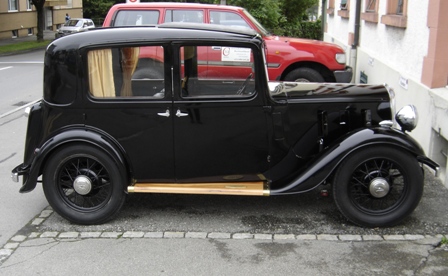 Oldtimer Austin ten 1934